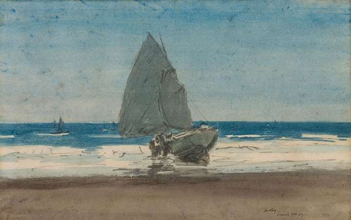 Fishing Boats at Sizewell, Suffolk